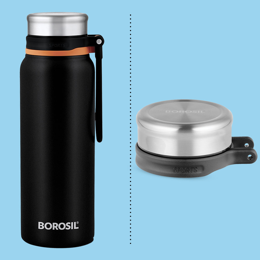 Spare Lid For Aquafit, 830ml, Black