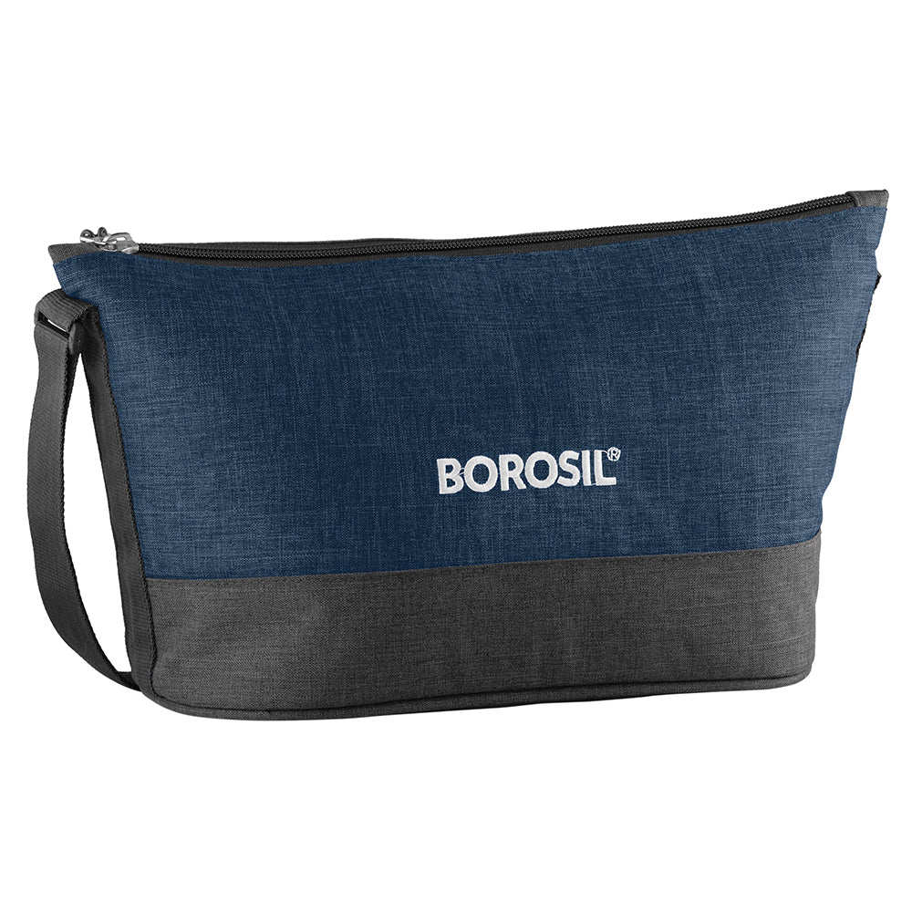 Borosil Elite Lunch Bag, Daisy For Set of 4 - (320 ml & 240 ml)