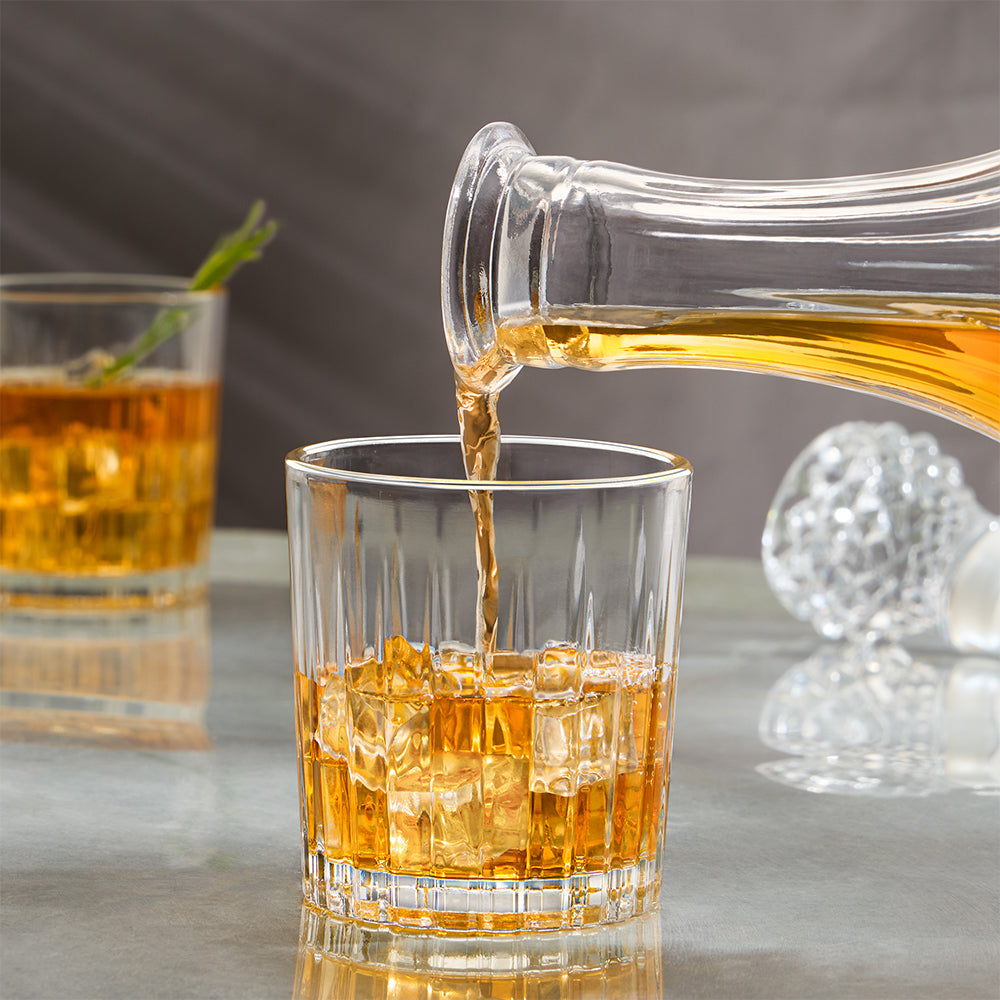 Borosil Noble Whiskey Glass, Set of 6, 300ml