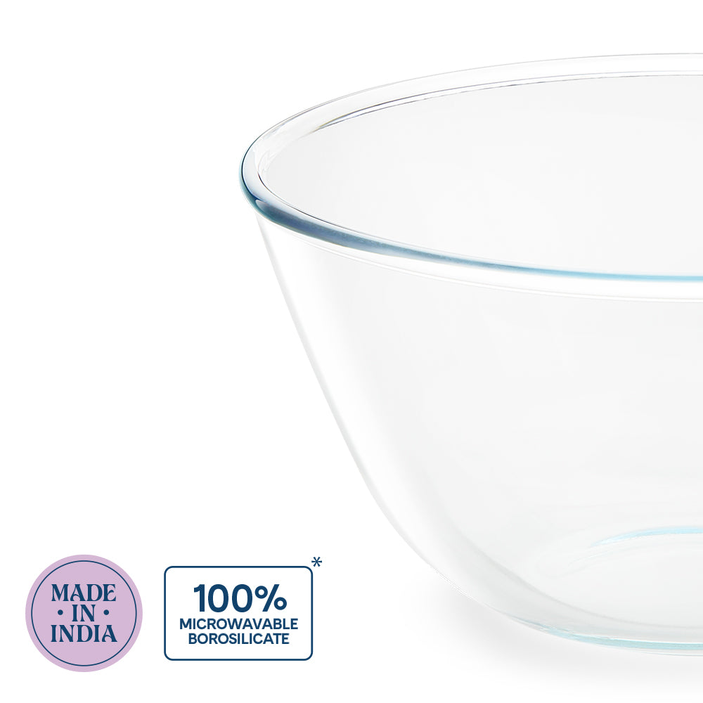 Larah Everyday Glass Bowls, 1.5L