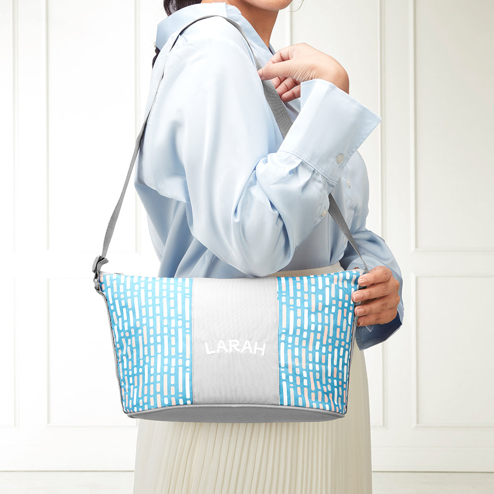 Larah Vogue Daisy Glass Lunchbox