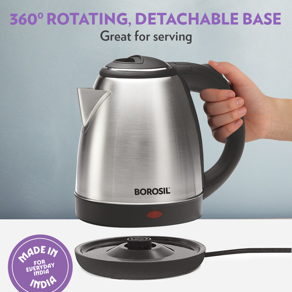 Borosil Rio 1.5L Kettle Electric Kettle, B30