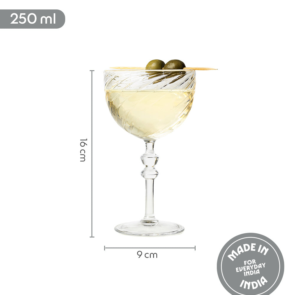 Alura Cocktail Glass - Set of 2