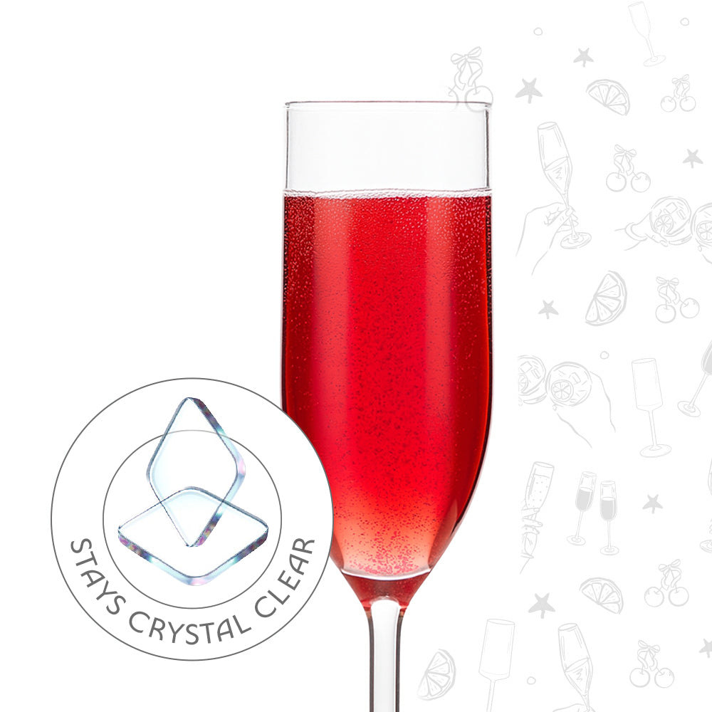 Prism Champagne Glass - Set of 2