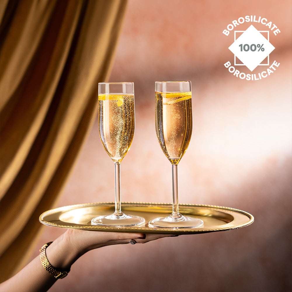 Prism Champagne Glass - Set of 2