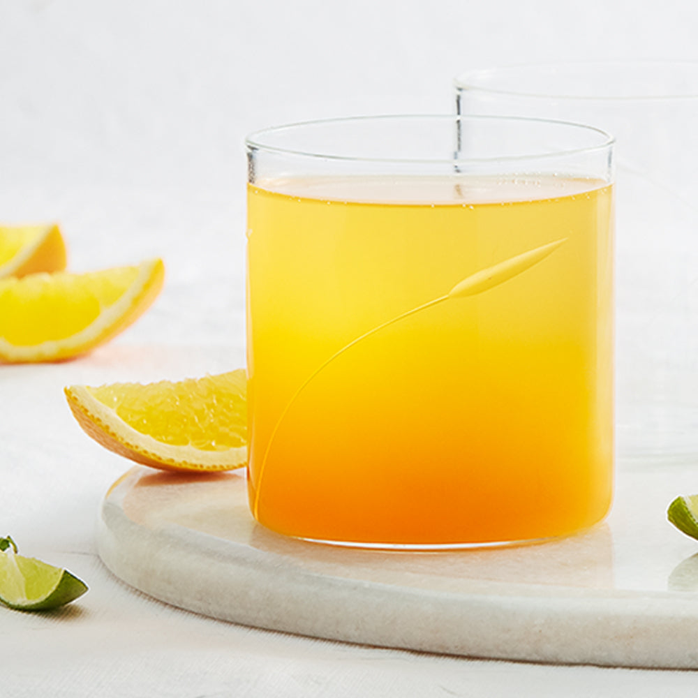 Borosil Swirl Cut Glass, Set of 6