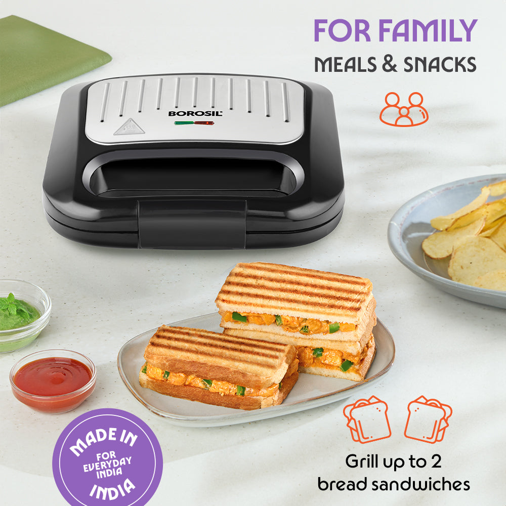 Borosil GrillMate Sandwich Maker Sandwich Maker
