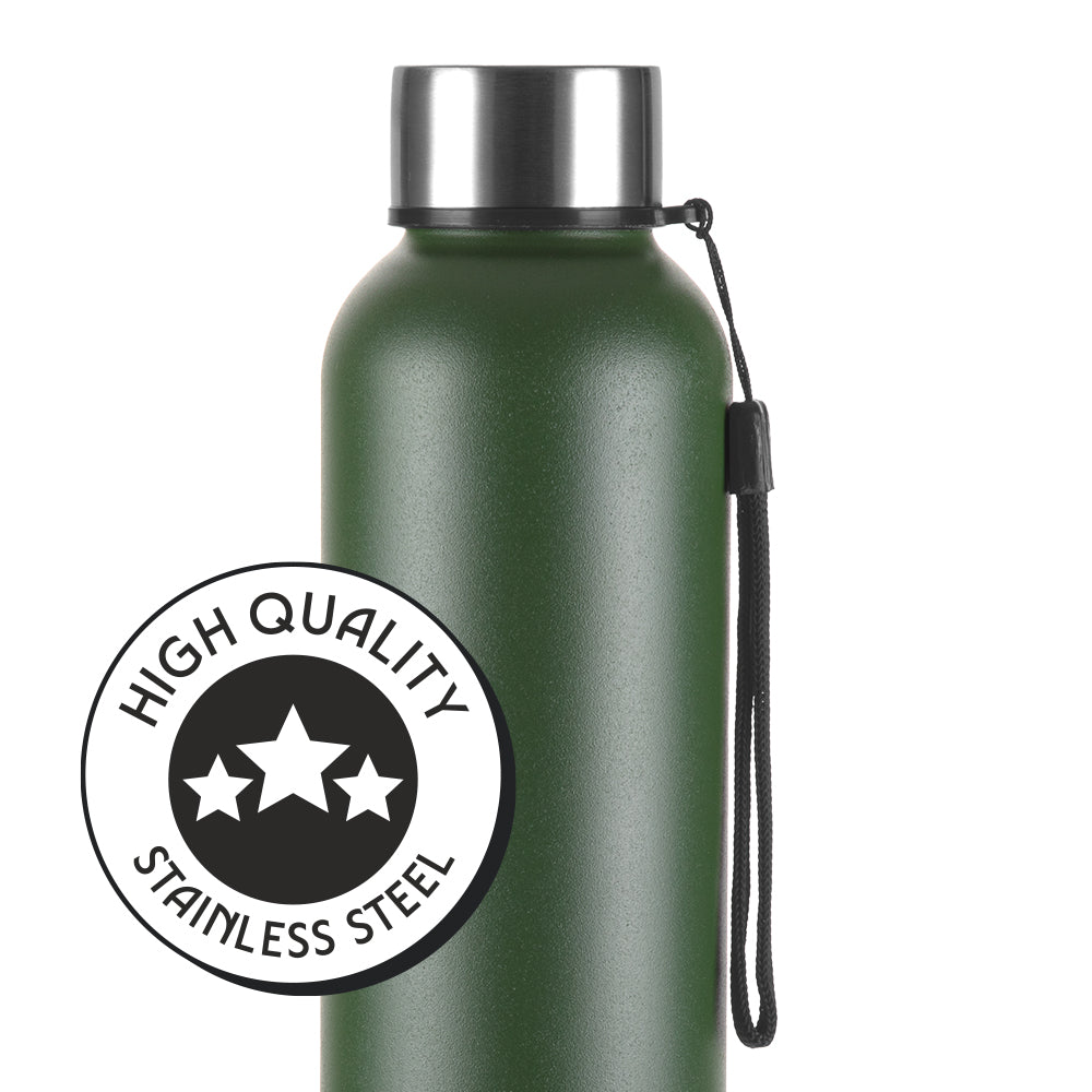 Borosil Laguna SS Bottle Green, 1L