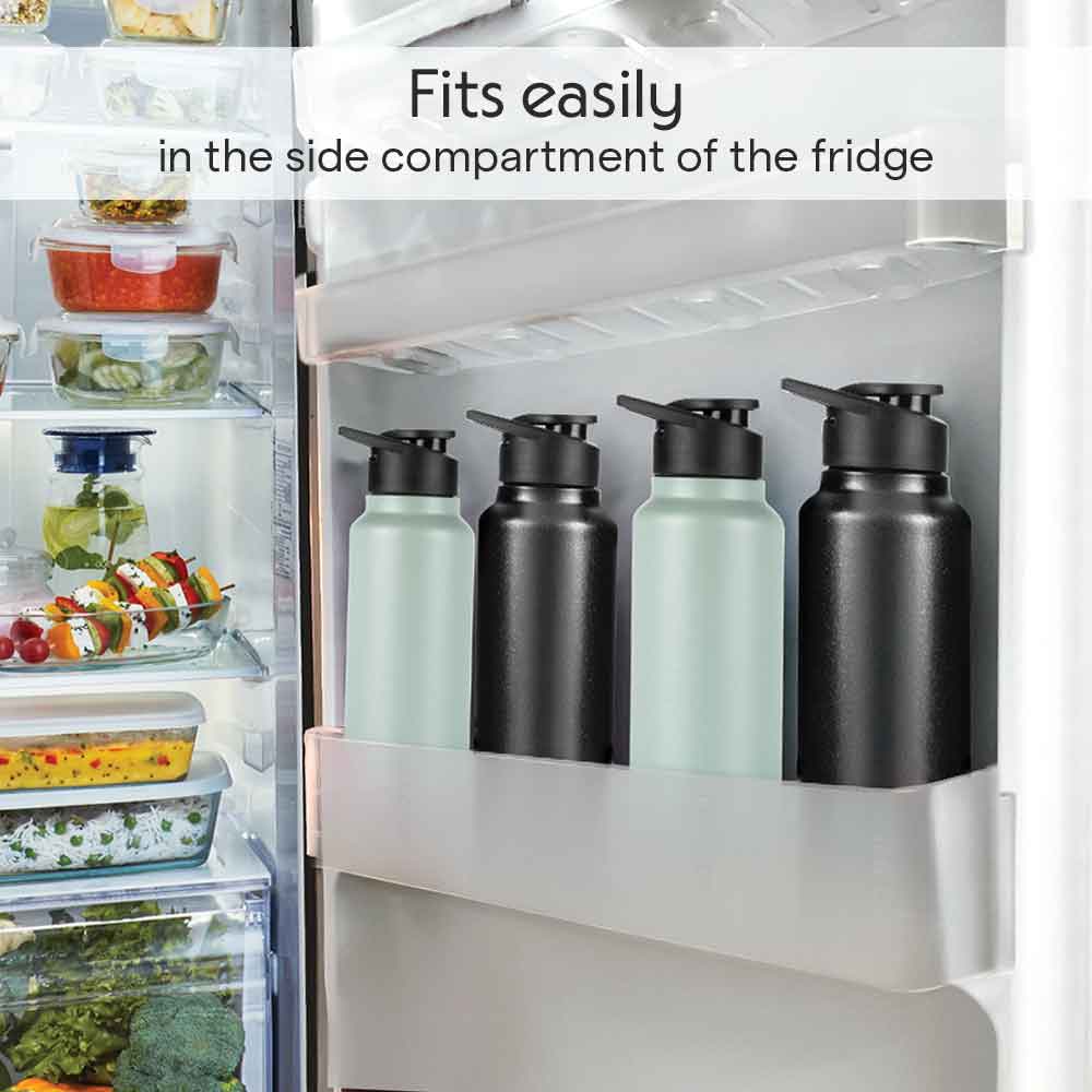 Borosil SipFresh SS Single Wall Bottle, Galaxy, 1 L