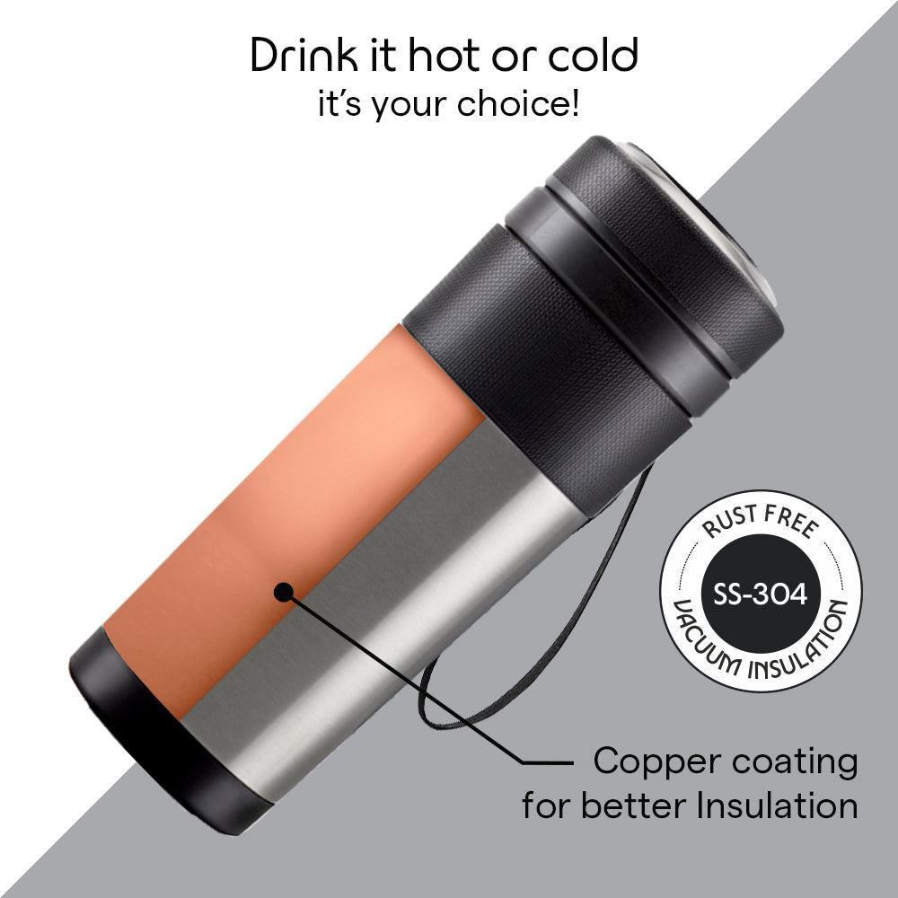 Borosil Travelmate Insulated Mug, 350ml