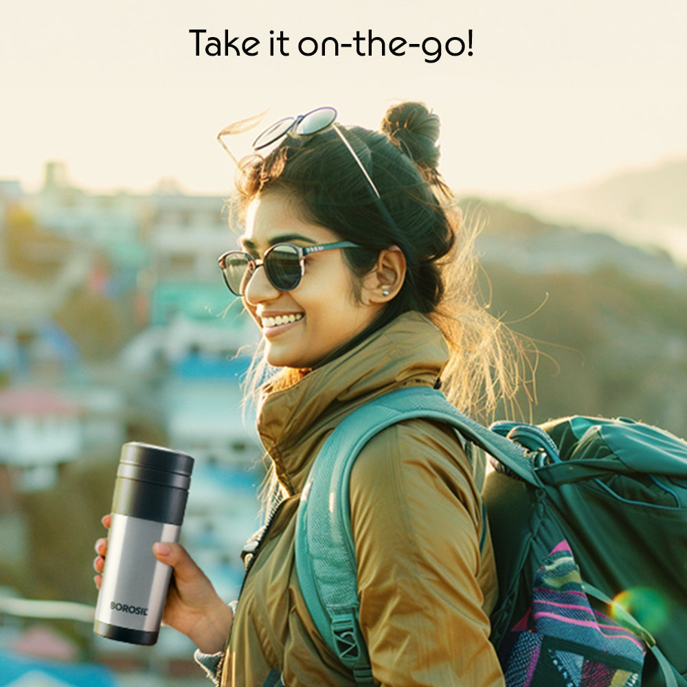 Borosil Travelmate Insulated Mug, 350ml