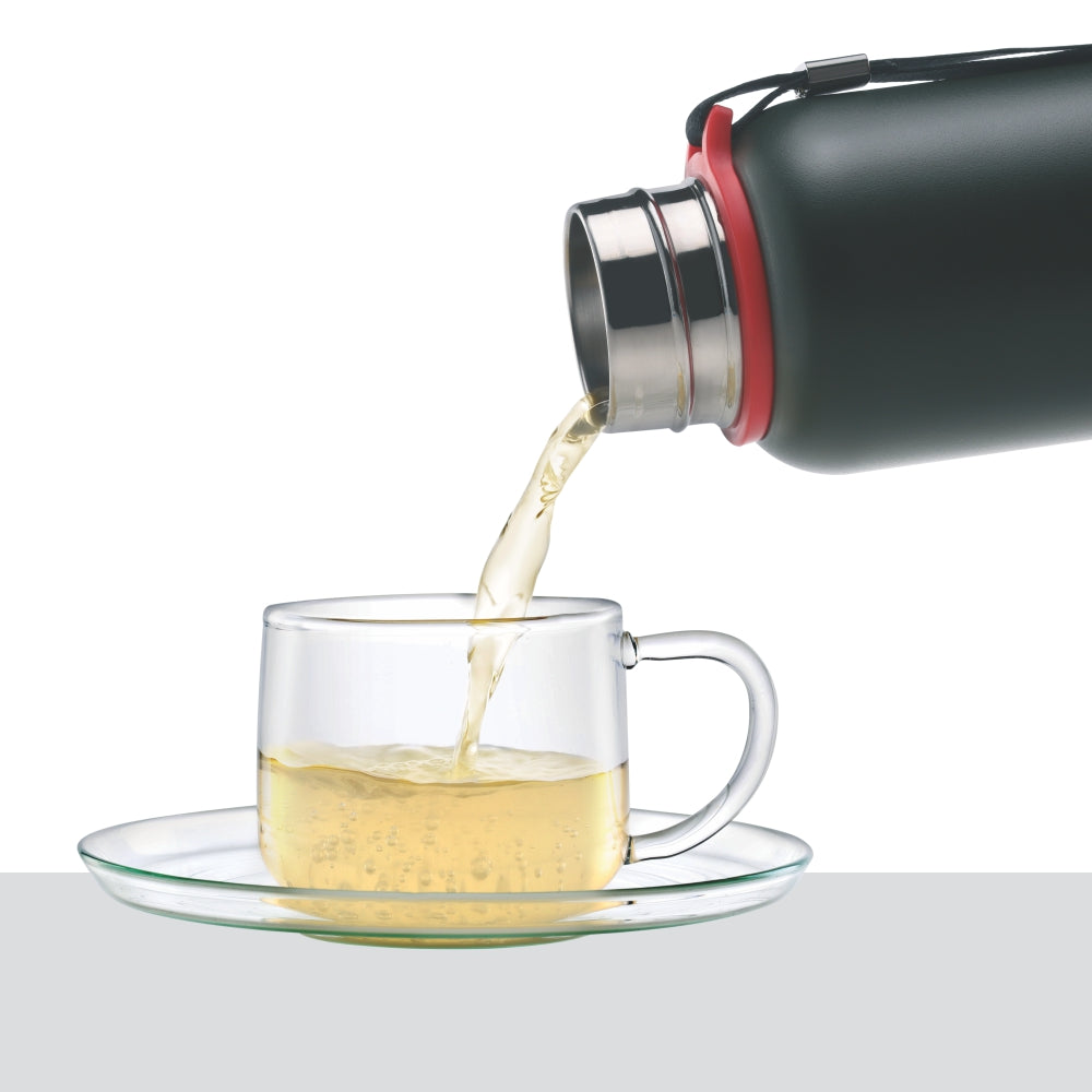 Borosil Trek Black Personalise, 500ml