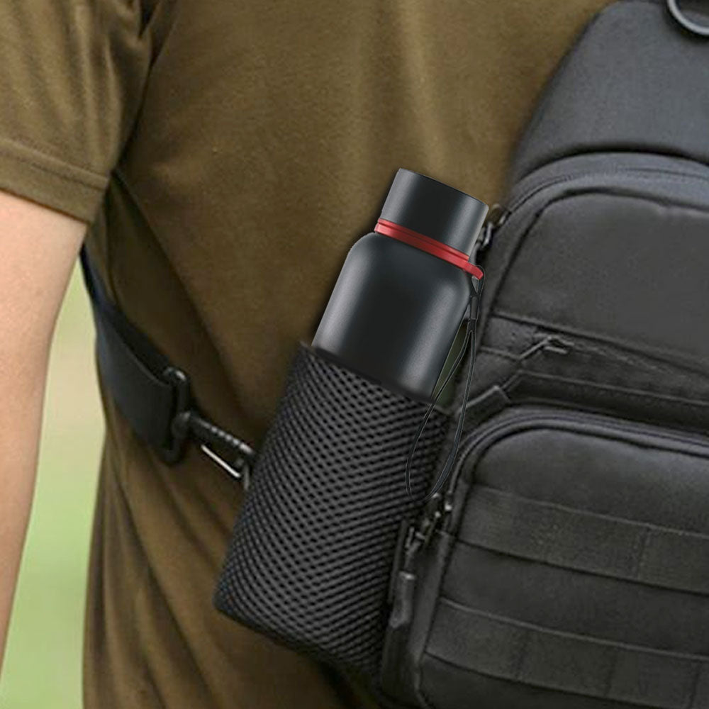 Borosil Trek Black Personalise, 500ml