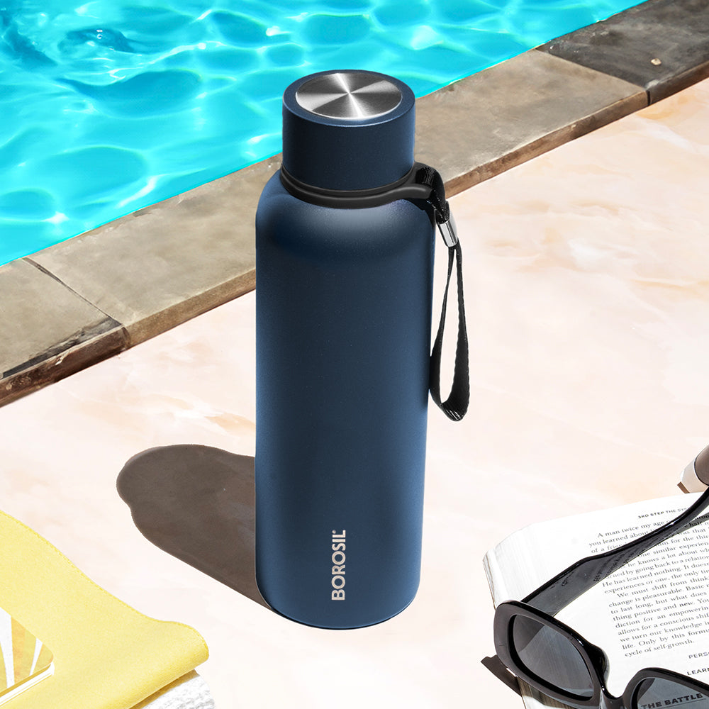 Borosil Trek Indigo, 850ml