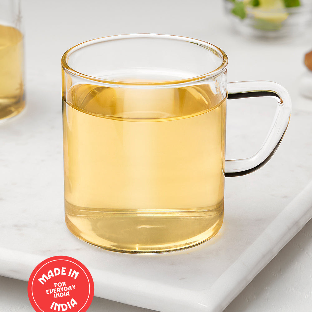 Borosil Vision Classic Mug Set