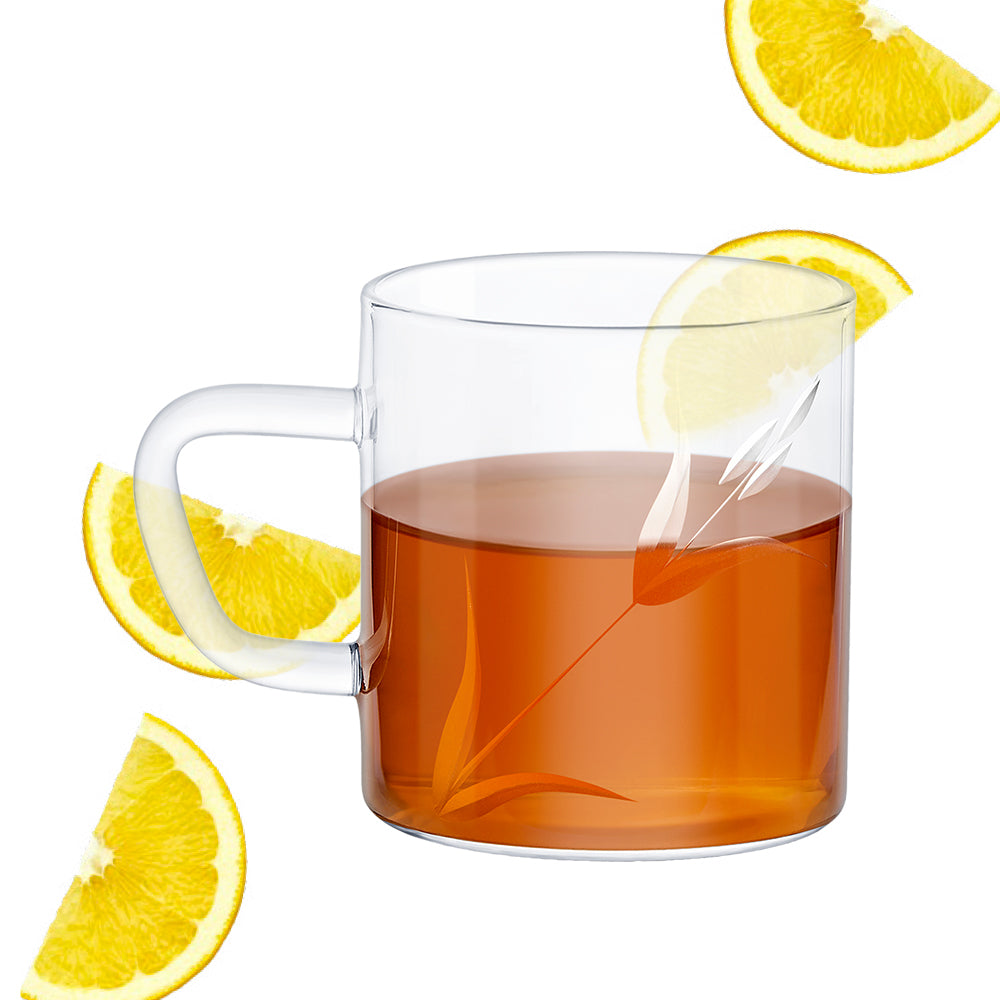 Splendour Cutwork Classic Glass Mug Set