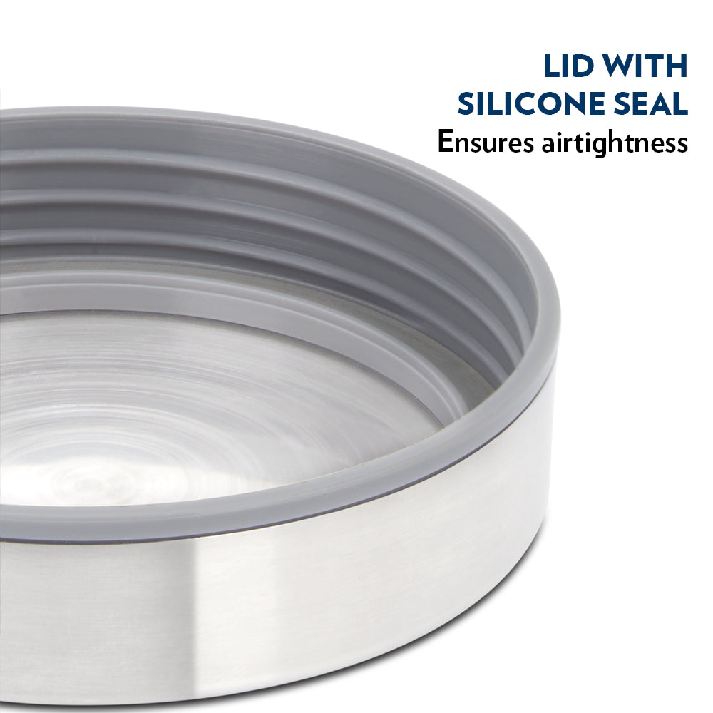 Borosil Endura Airtight Glass Jar, 600ml