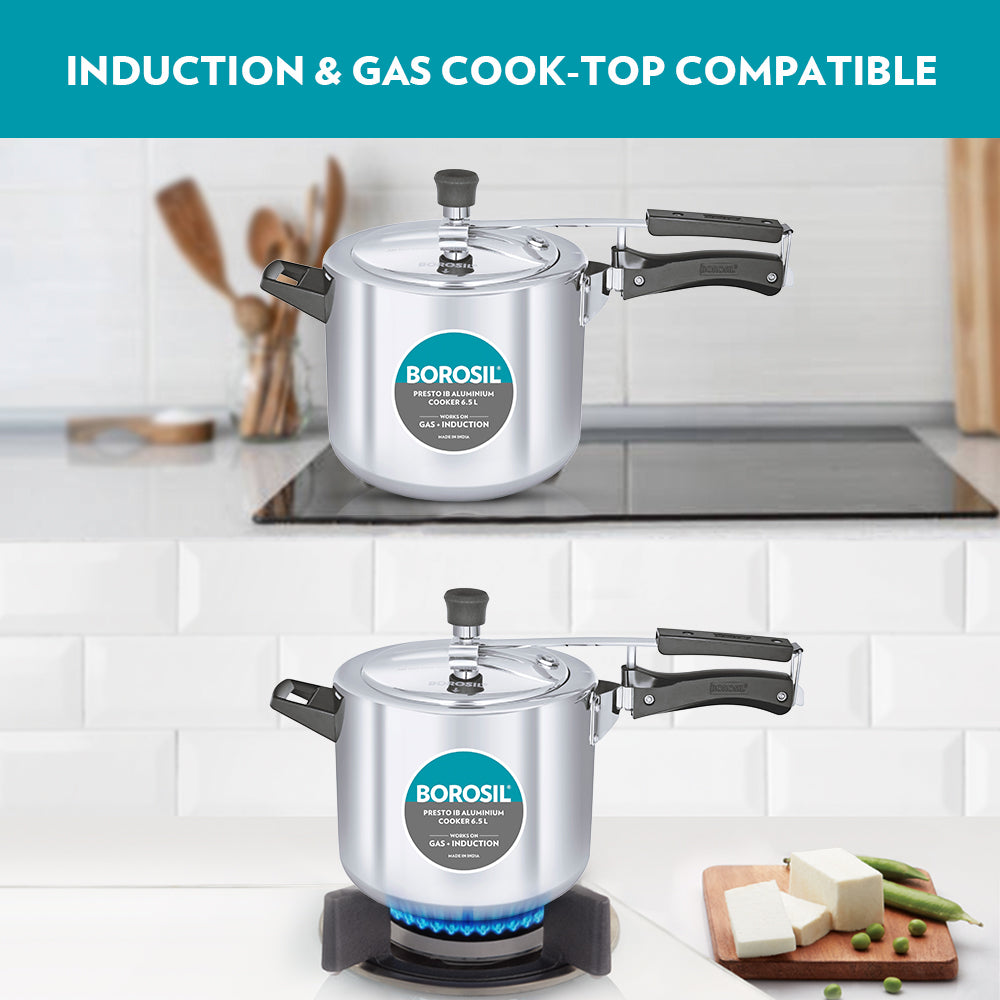 Borosil Presto Aluminium Pressure Cooker