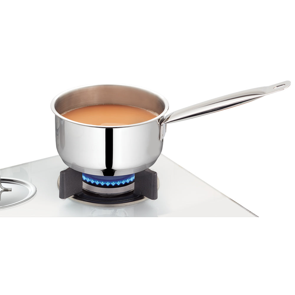 Borosil Cookfresh SS Saucepan + Lid, 2.2L