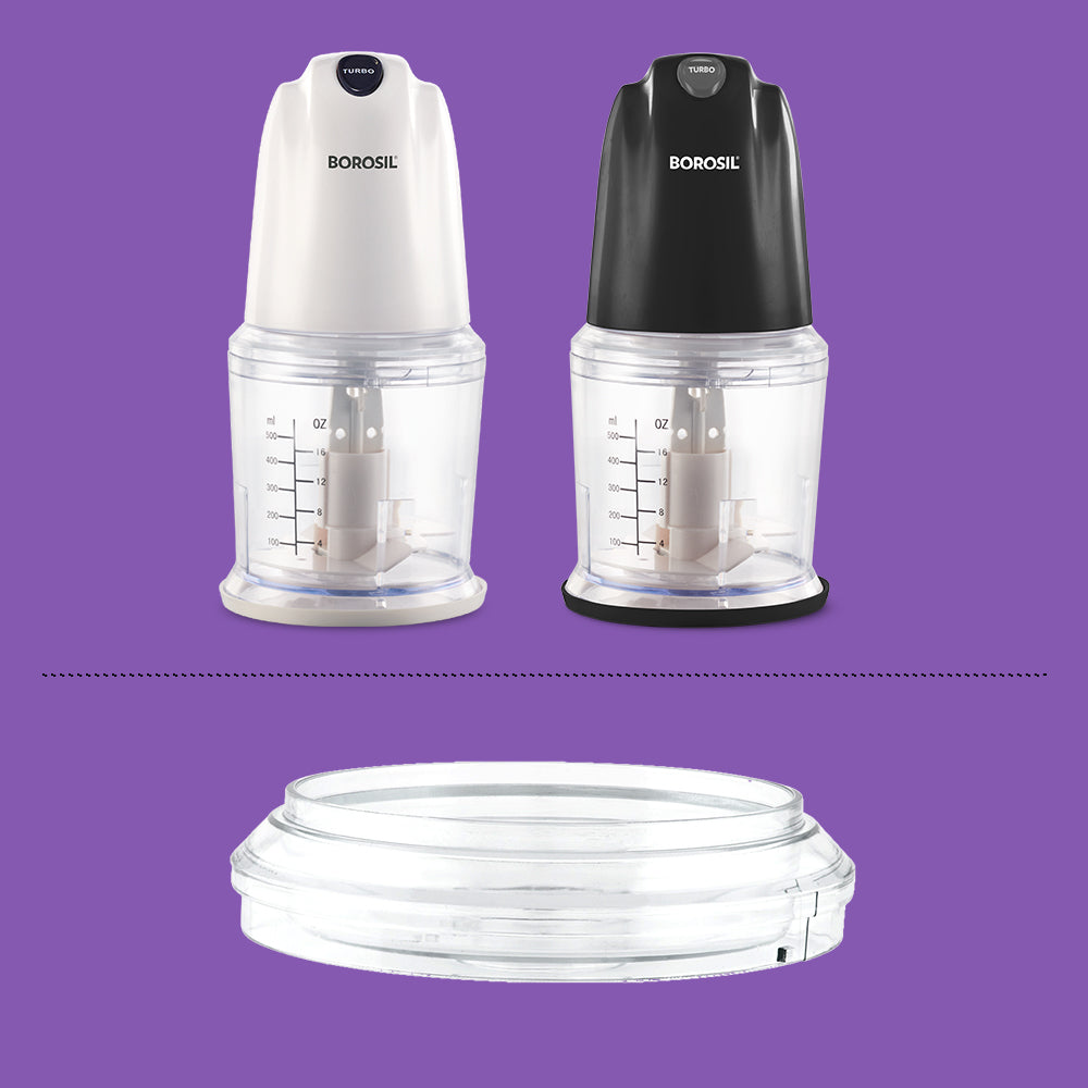 Spare Chopping Bowl Lid For Chefdelite 260W Chopper-White (BCH26PBB41)