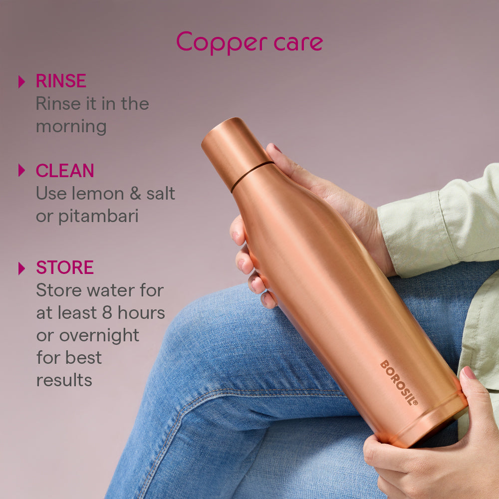 Gemini-Plain Copper Bottle