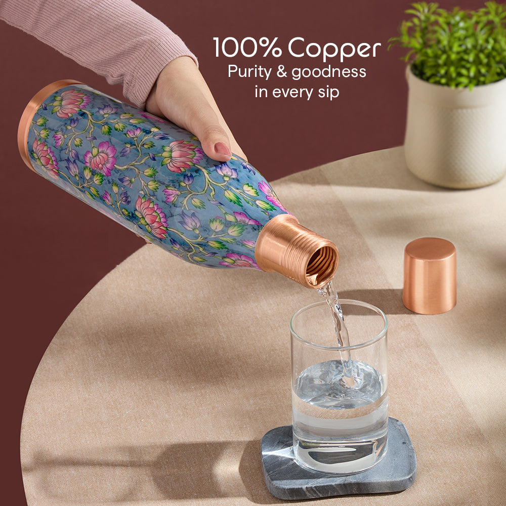 Gemini-Quinn Copper Bottle