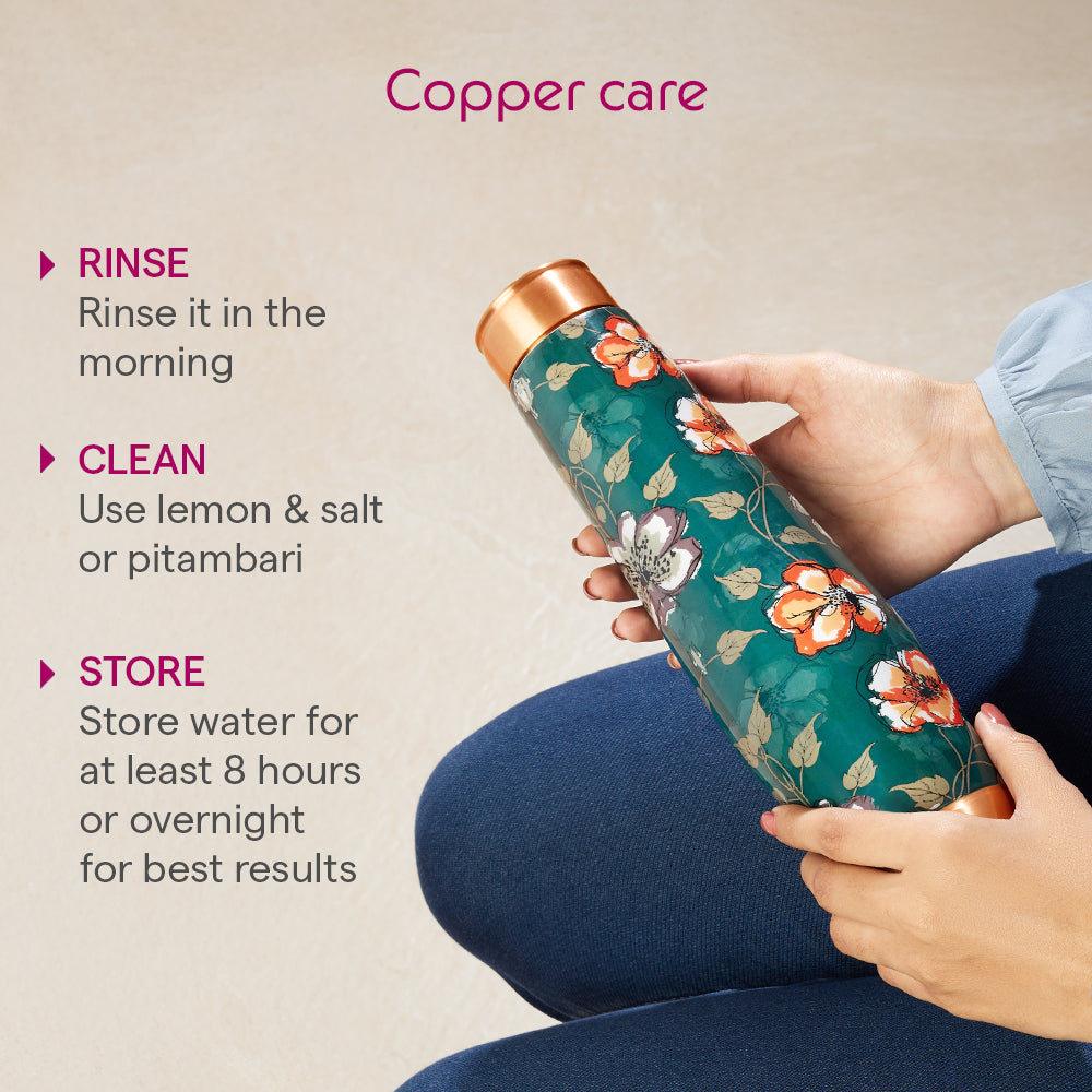 Orra-Clara Copper Bottle