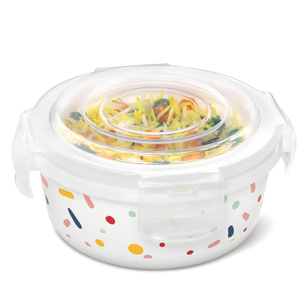 Larah By Borosil Aria Klip N Store Storage Container 400 ml