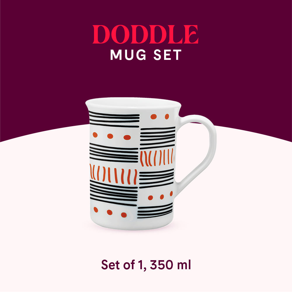 Larah by Borosil Bali Mug 350 ml x 1