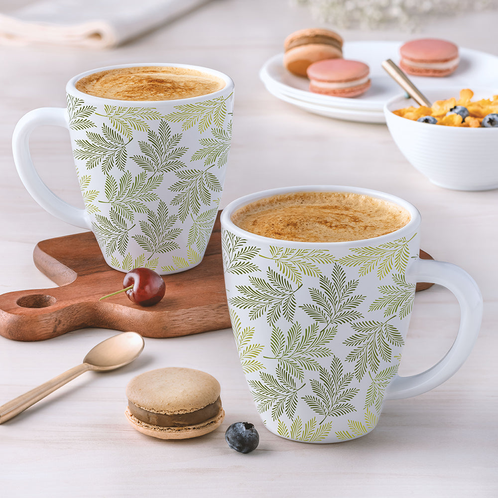 Larah by Borosil Maria Mug Set 400 ml x 2