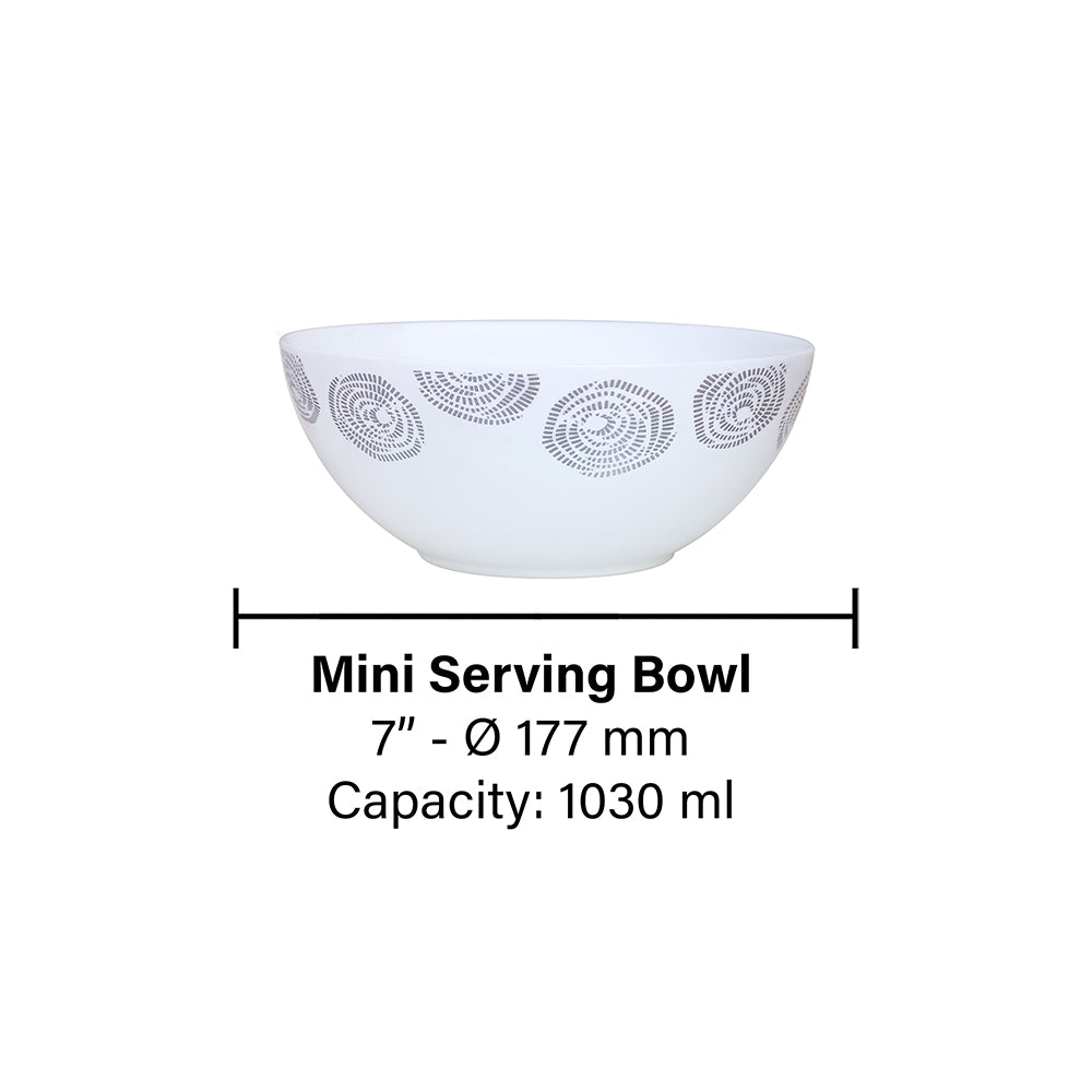 Larah by Borosil Moonbeam Serve n Store 2 pc Set