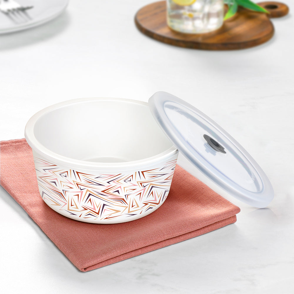 Larah By Borosil Comet Storage Bowl Set 1.2 L + 800 ml