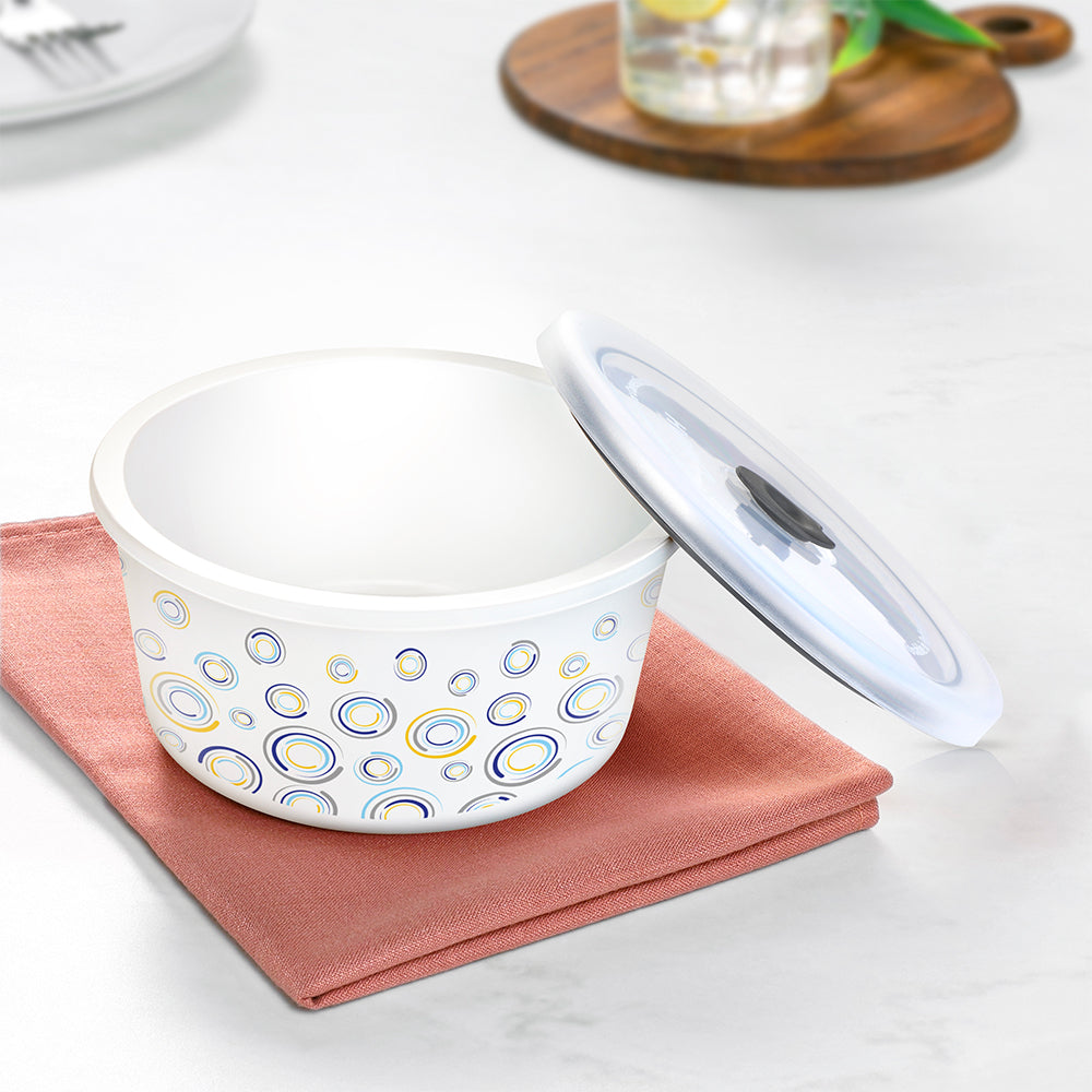 Larah By Borosil Jupiter Storage Bowl Set 800 ml x 2