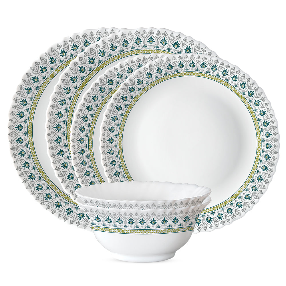 Larah by Borosil, Persia Dinner Set 6 pc Set: Serves 2