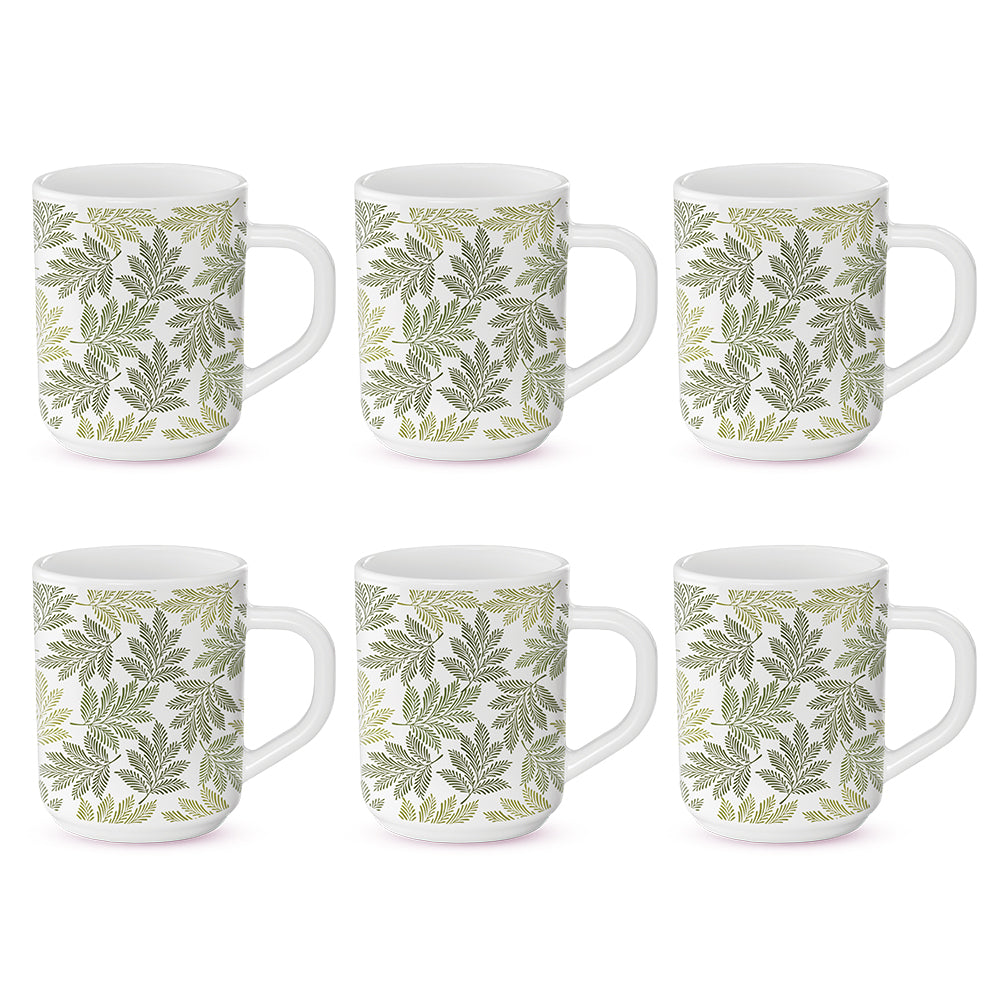 Larah by Borosil Maria Mug Set 240 ml x 6