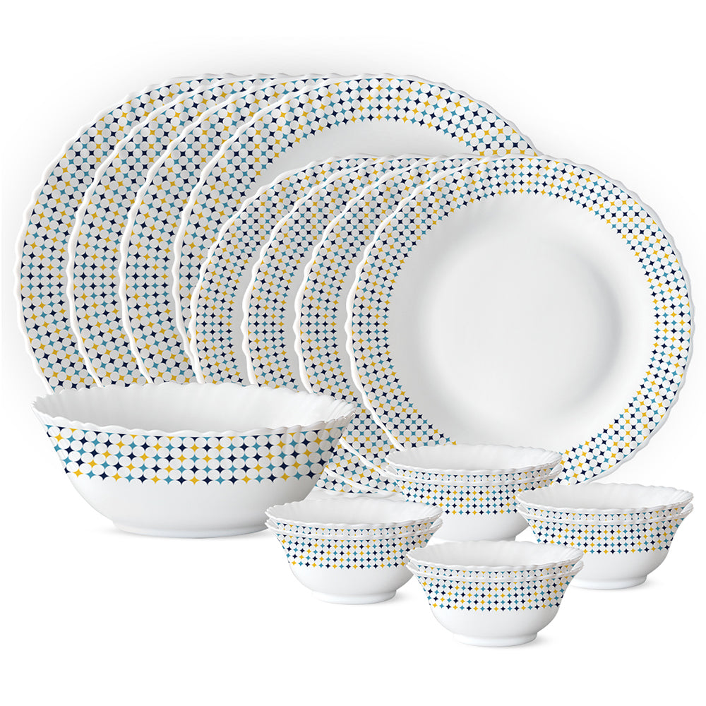 Larah Kosmo 17 pc Dinner Set