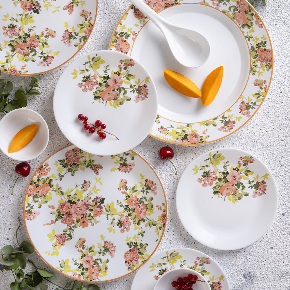 Larah By Borosil Amora Dinner Set, 29 pc