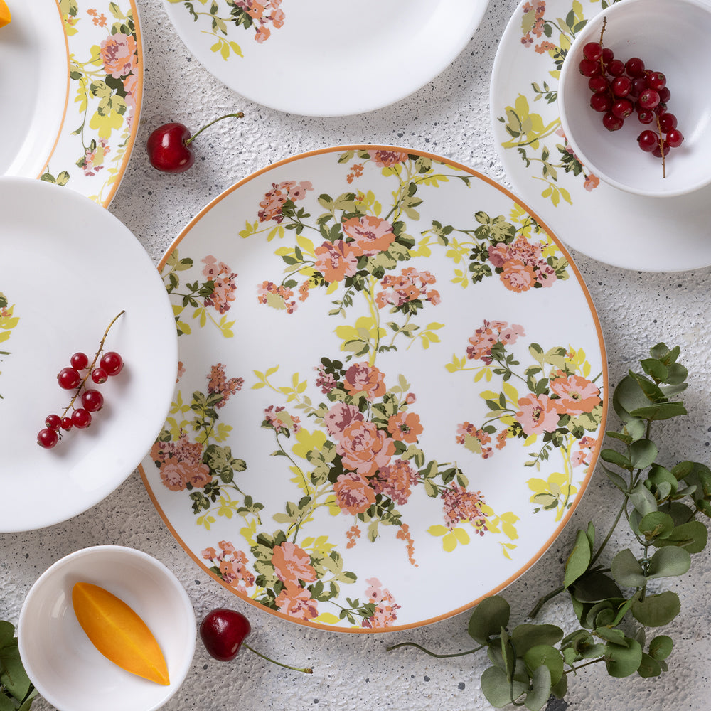 Larah By Borosil Amora Dinner Set, 29 pc
