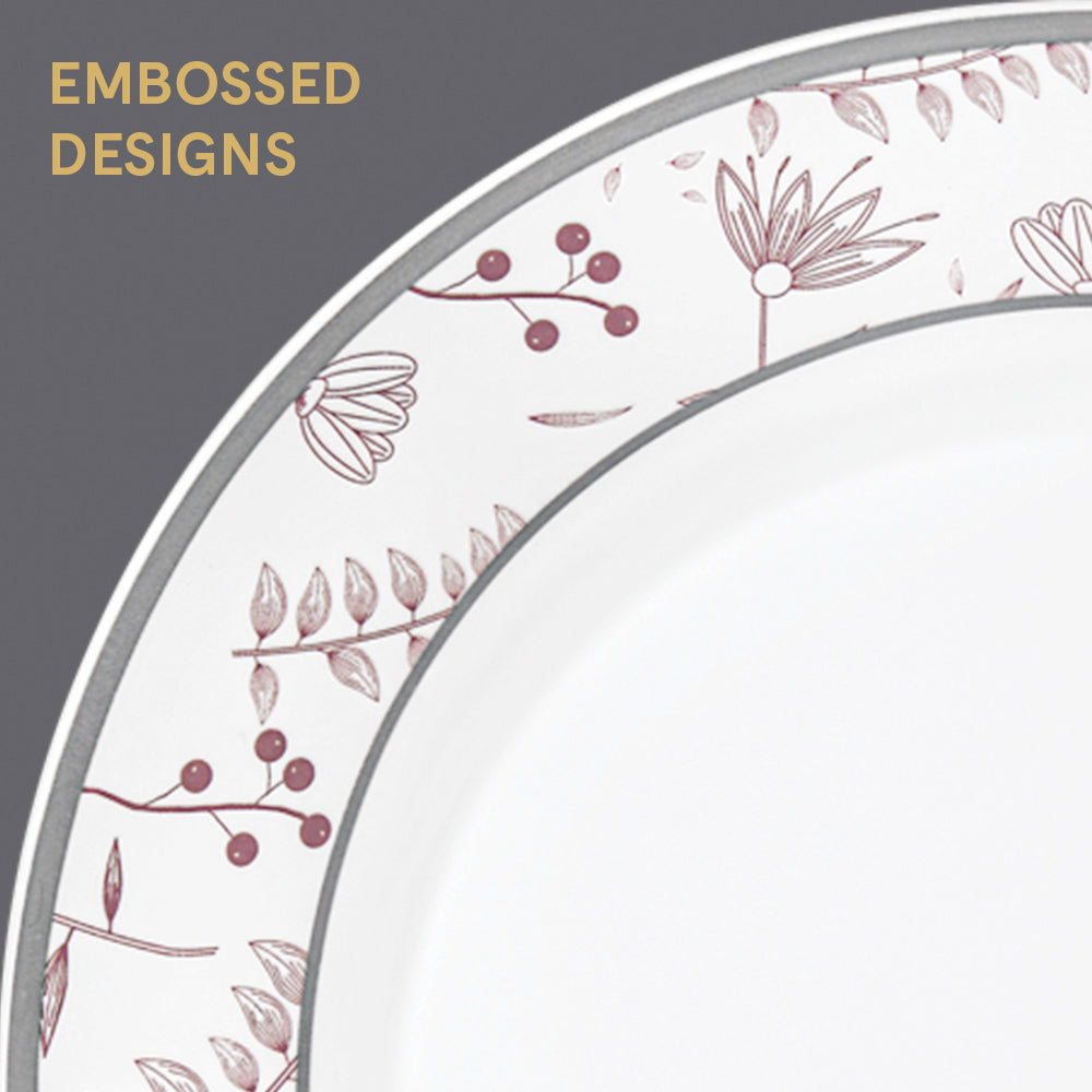 Larah By Borosil Grandeur Dinner Set, 37 pc