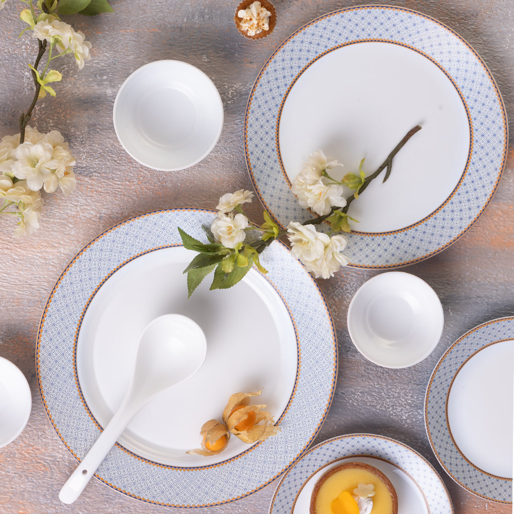 Larah By Borosil Kosmia Dinner Set, 29 pc