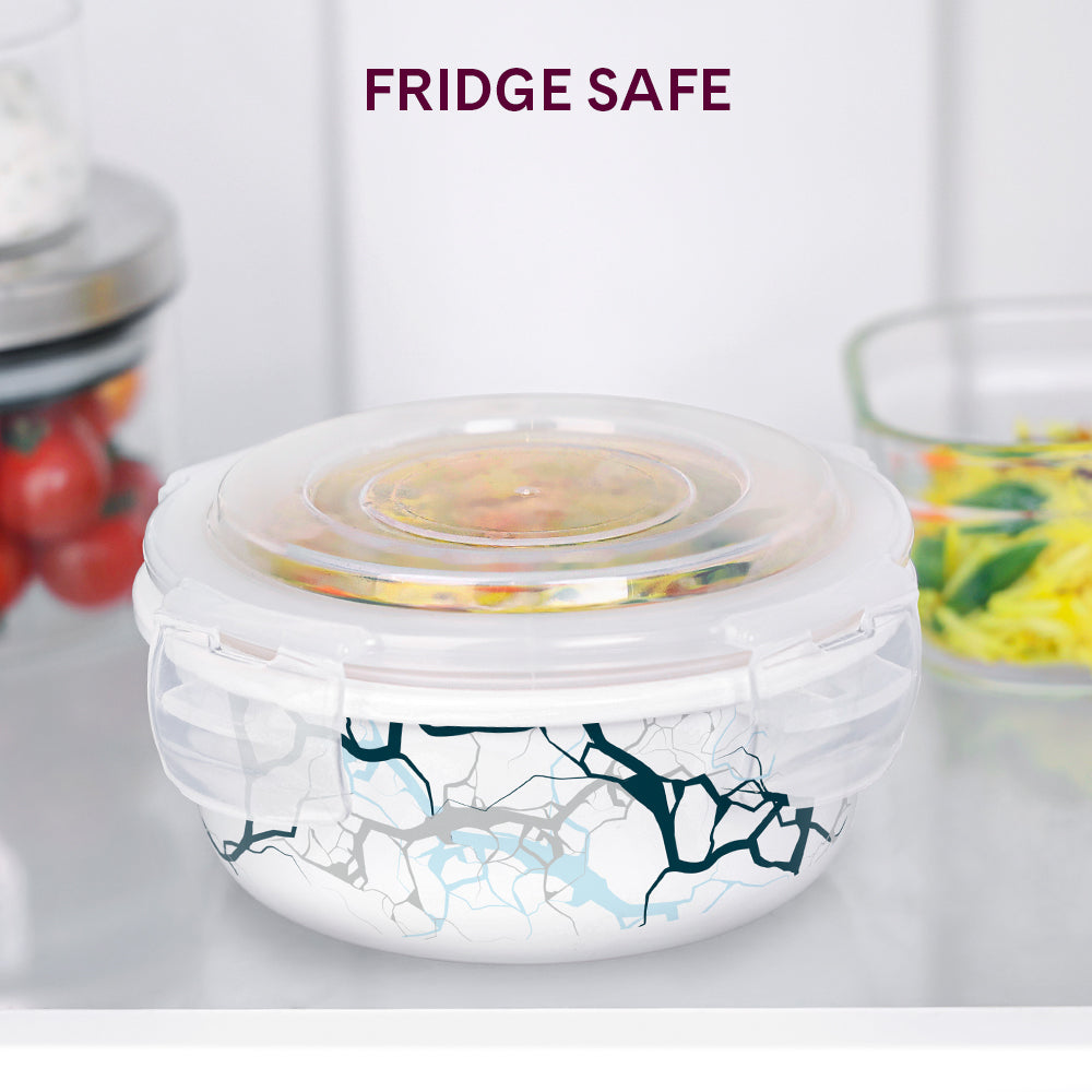Larah By Borosil Sara Klip N Store Storage Container 400 ml x 2