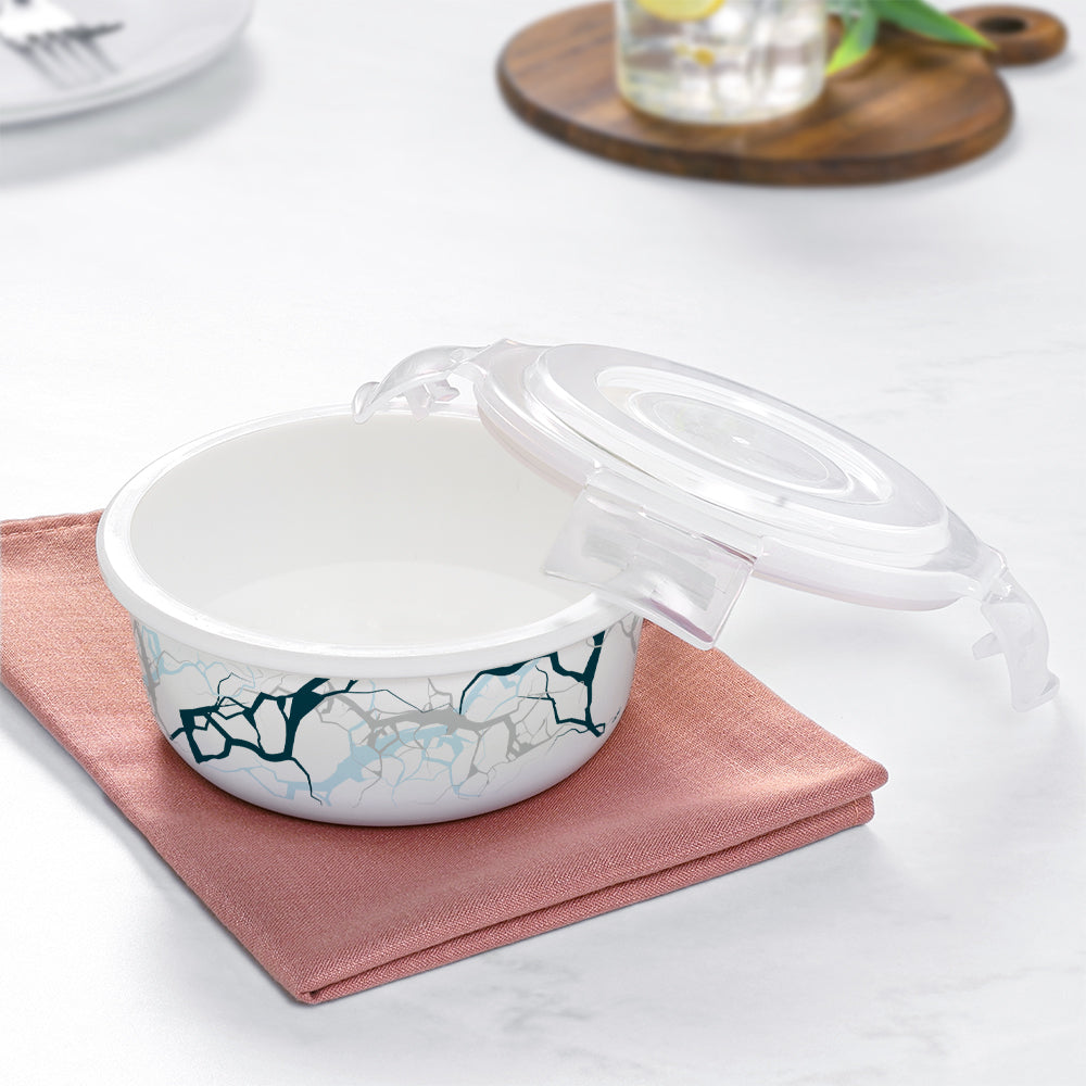 Larah By Borosil Sara Klip N Store Storage Container 400 ml x 2