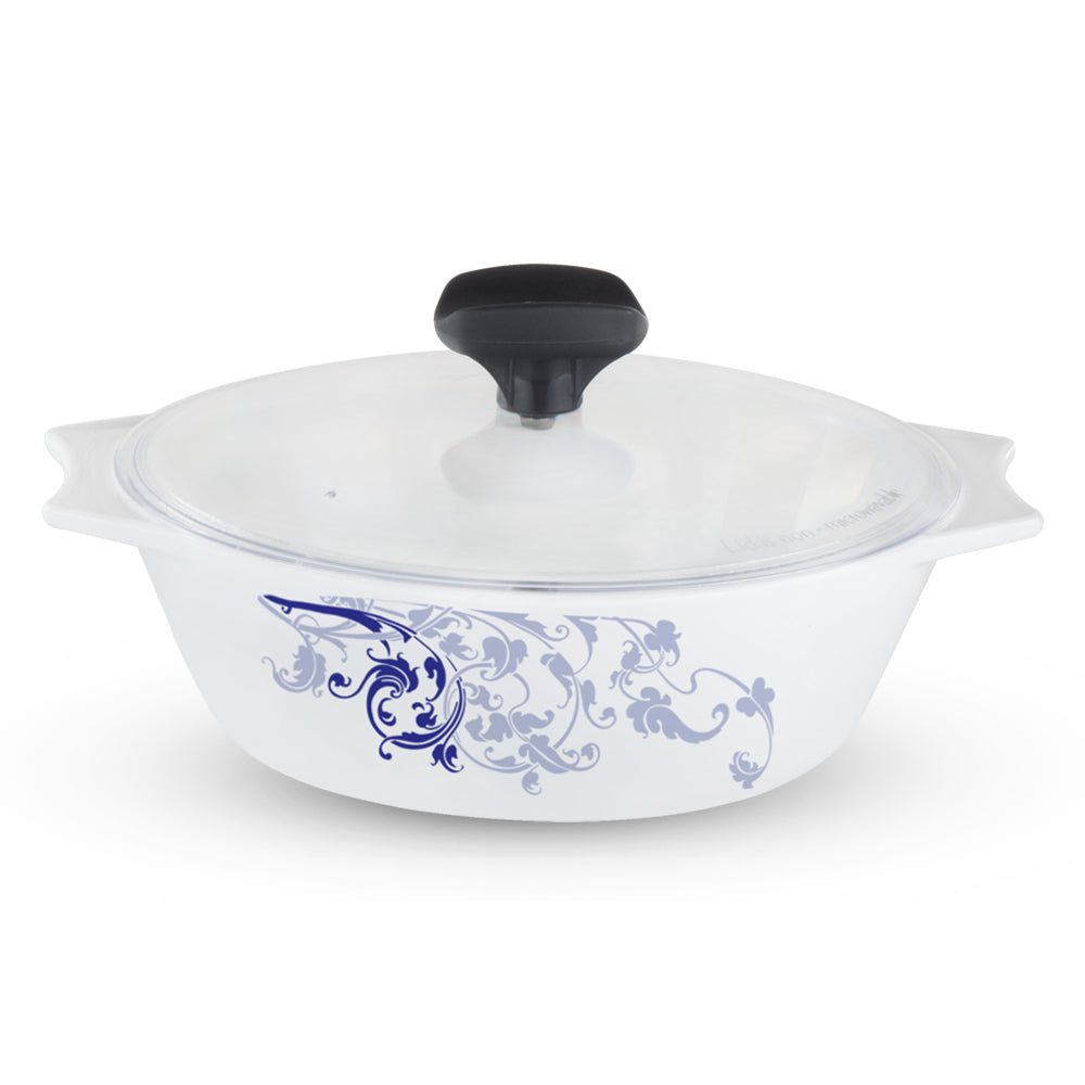 Larah by Borosil Blue Eve 4 pc Casserole Set