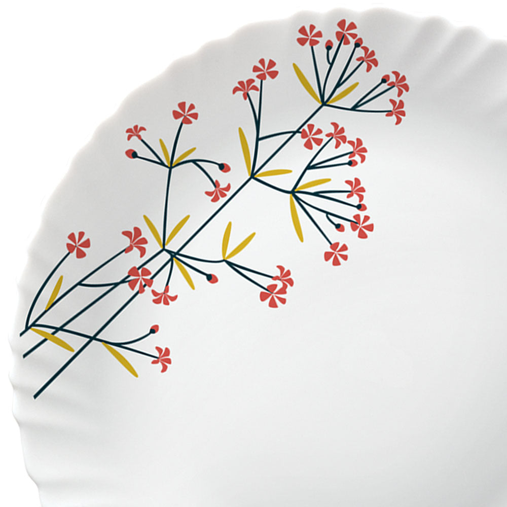 Larah Red Bud 6 pc Dinner Set