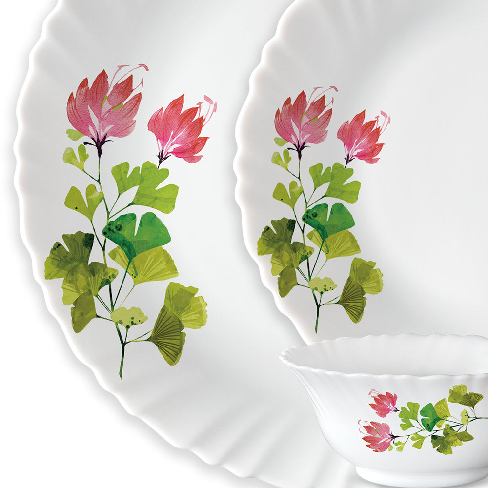 Larah by Borosil, Emilye Dinner Set 12 pc Set: Serves 4