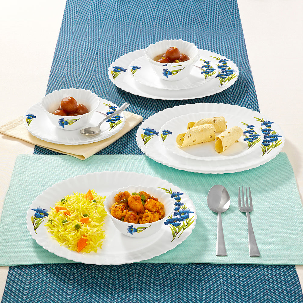 Larah by Borosil Nina Dinner Set 12 pc Set: Serves 4
