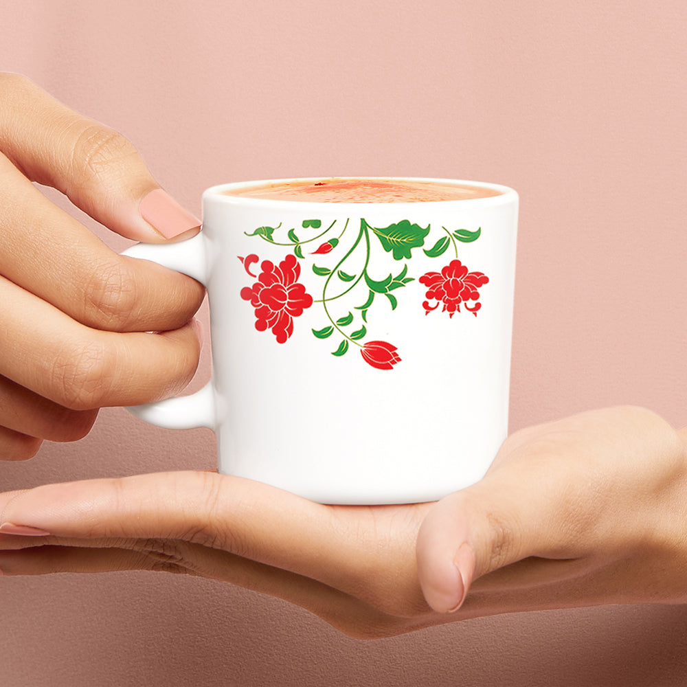 Larah by Borosil Hazel Mug Set 180 ml x 12