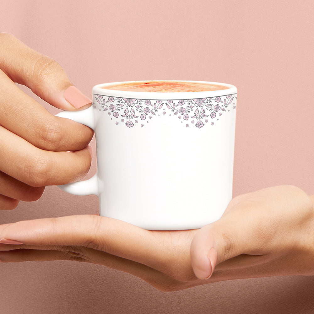 Larah by Borosil Lark Mug Set 180 ml x 12