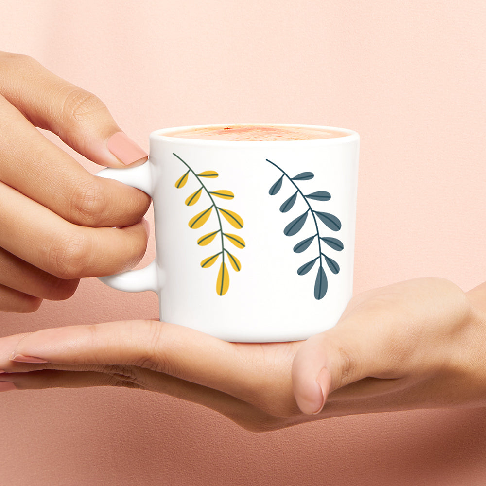 Larah by Borosil Niva Mug Set 180 ml x 12