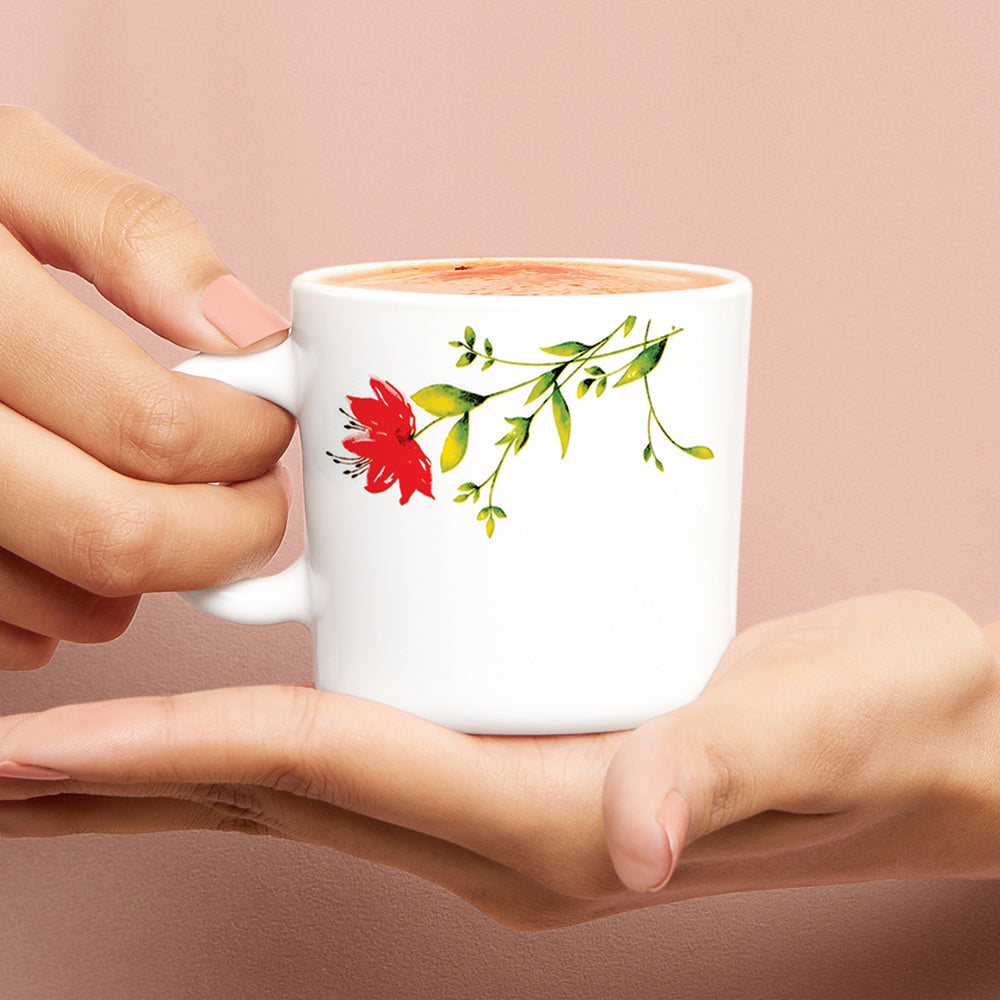 Larah by Borosil Oriental Mug Set 180 ml x 12